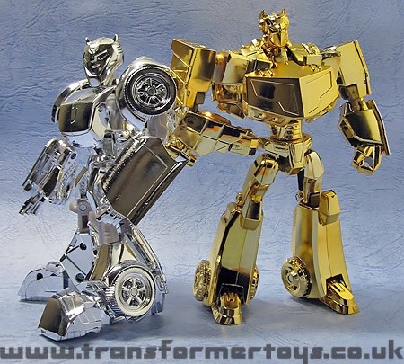 450x405 Toy Images Of Lucky Draw Transformers Animated Silver Bumblebee
