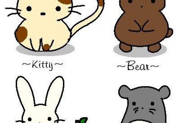 640x420 Cute Bunny Pictures To Draw Allofpicts