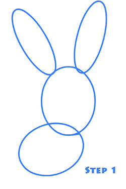 250x373 How To Draw A Bunny