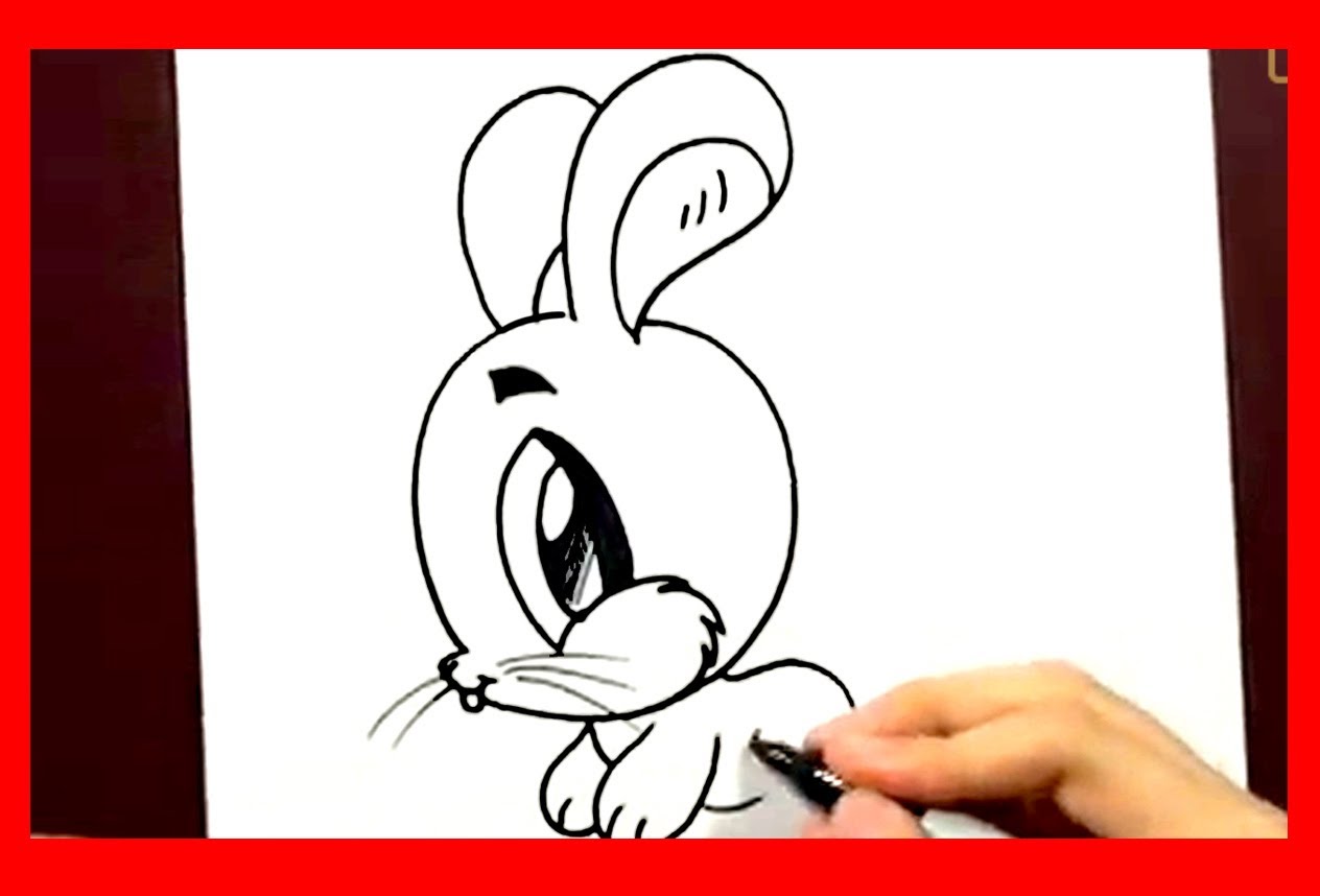 1264x858 How To Draw A Cute Chibi Bunny In 2 Min