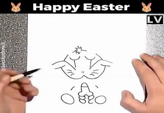 320x220 Hilarious Easter Bunny Drawing Tutorial The Family Can Enjoy