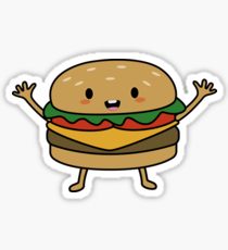 210x230 Kawaii Burger Drawing Stickers Redbubble