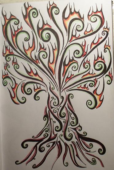 371x552 Burning Bush By Pyrochic127
