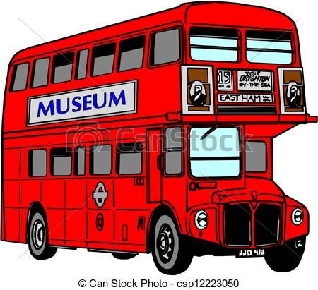 450x411 London Red Bus Drawing Truck New Ideas