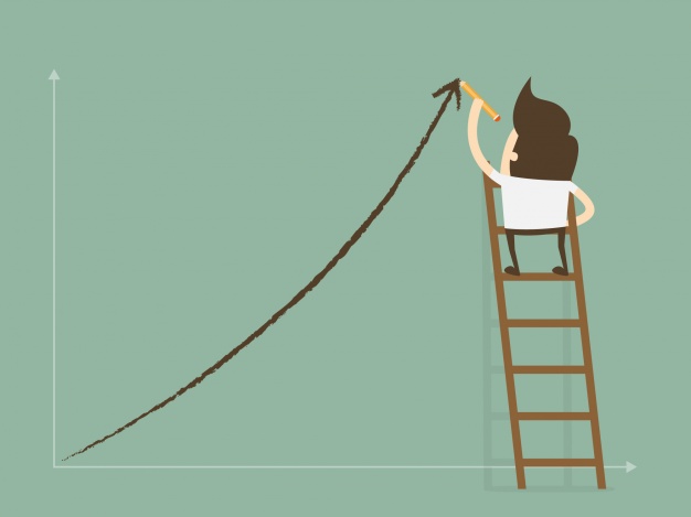 626x469 Businessman Drawing A Chart Vector Free Download