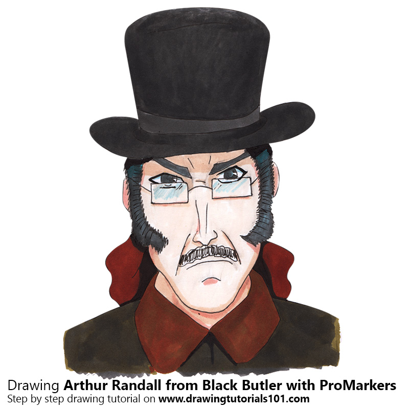 800x800 Arthur Randall From Black Butler With Promarkers [Speed Drawing