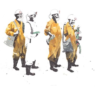 400x369 Reportage Drawing Around The World By George Butler Ilustradores