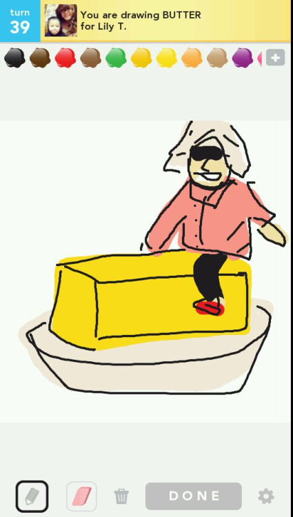 425x750 Dianakluu My Butter Drawing On Draw Something. Nooooot Too Bad