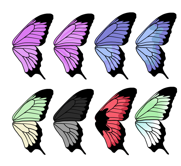 600x551 How To Draw Animals Butterflies, Their Anatomy And Wing Patterns