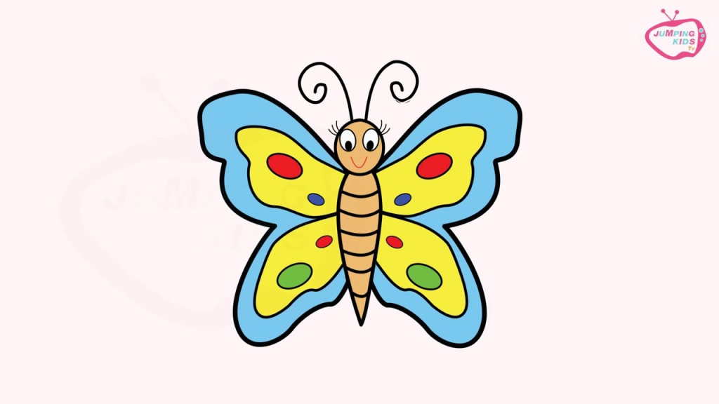 Butterfly Drawing For Children at GetDrawings | Free download