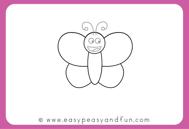797x544 How To Draw A Butterfly Step By Step For Kids + Printable
