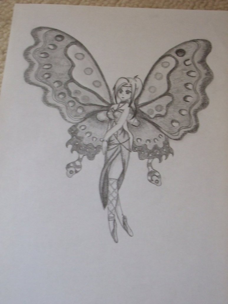 774x1032 Butterfly Girl By Lfijlstra