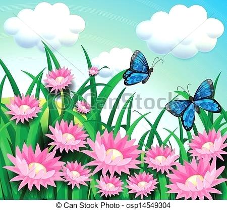 450x415 Garden Drawing A Garden In X Pen And And Garden Drawing Pictures