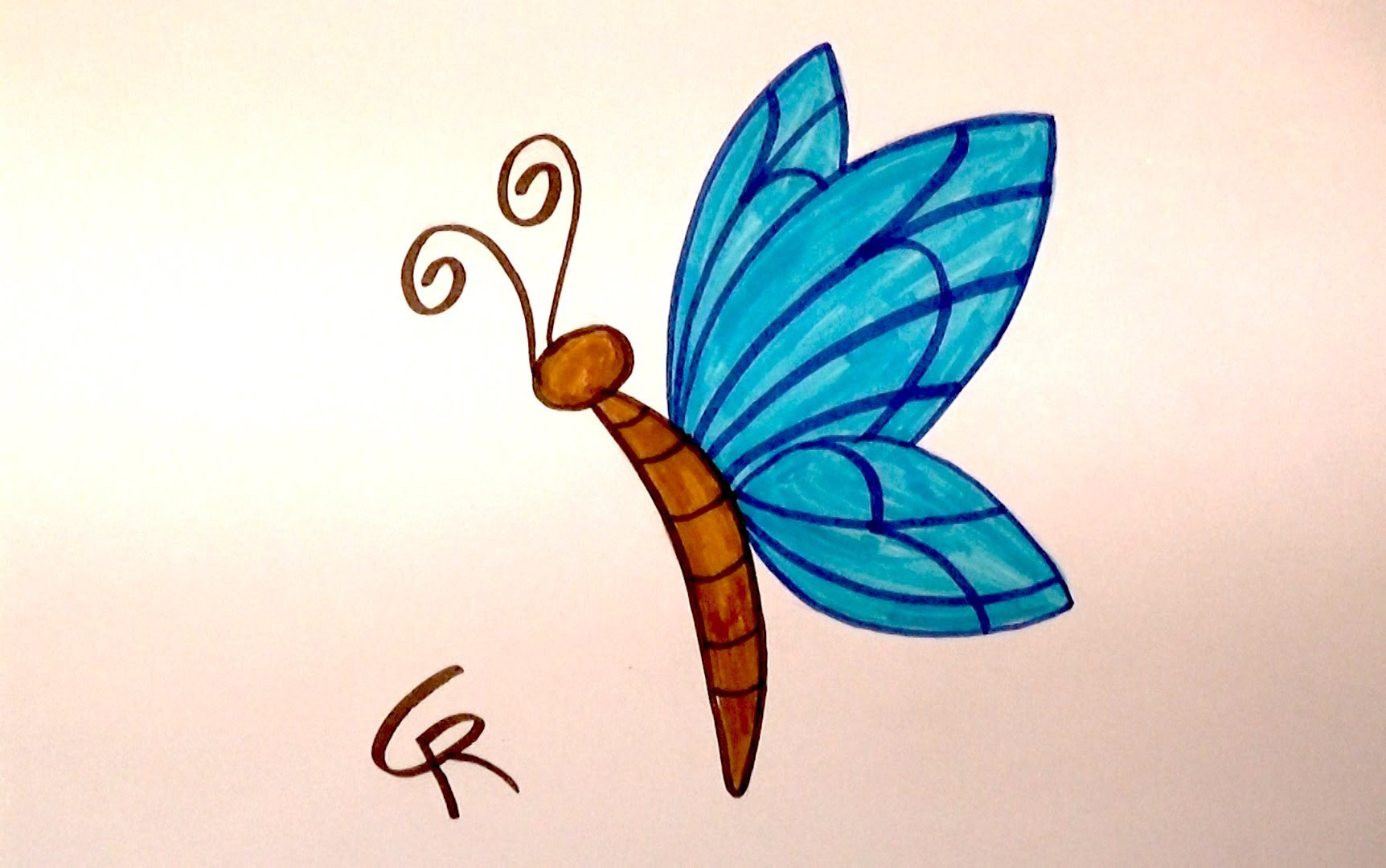 1724x1080 Butterfly Drawings Easy Learn How To Draw An Easy Cartoon