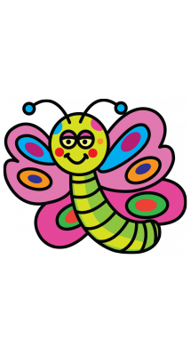 215x382 How To Draw A Butterfly, Easy Step By Step Drawing Tutorial