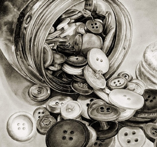 500x469 Drawings Of Buttons