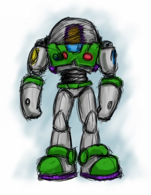 580x750 In Church, I Draw Buzz Lightyear