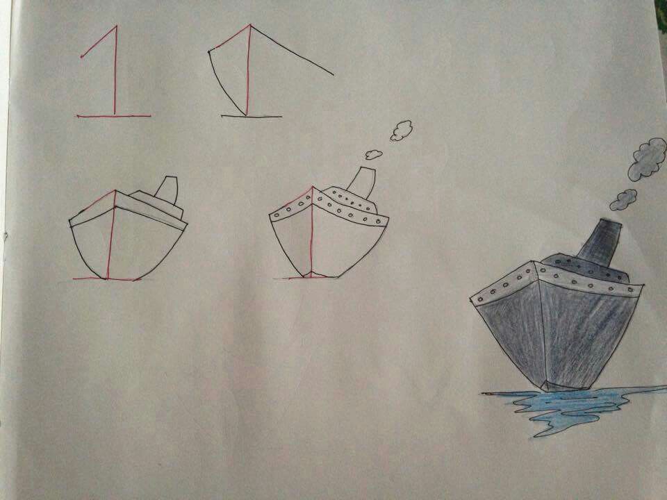 960x720 Kids Drawing With Numbers Child Art