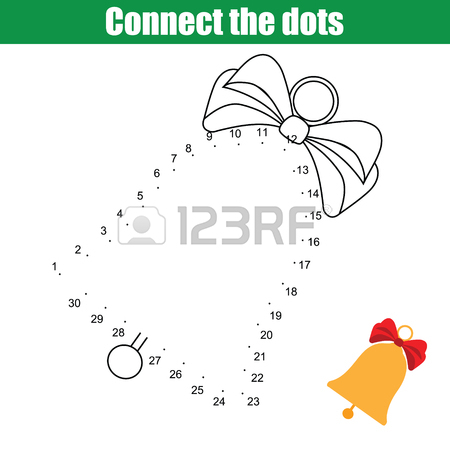 450x450 Connect The Dots Children Educational Drawing Game. Dot To Dot By