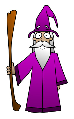 250x403 Drawing A Cartoon Wizard
