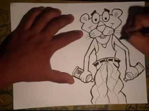 480x360 Drawing A Character A Gangsta Pink Panther By Wizard