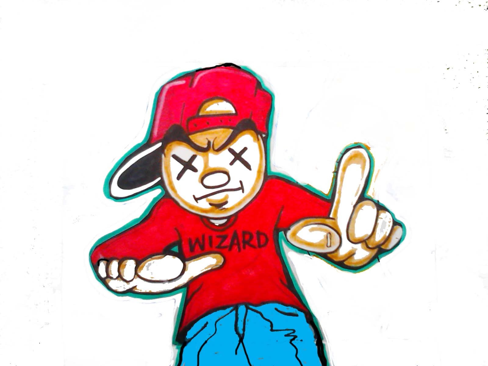 1600x1200 Graffiti Drawings Boy How To Draw A Easy Character By Wizard