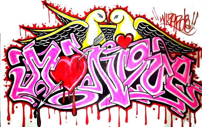 692x435 Graffiti Drawing