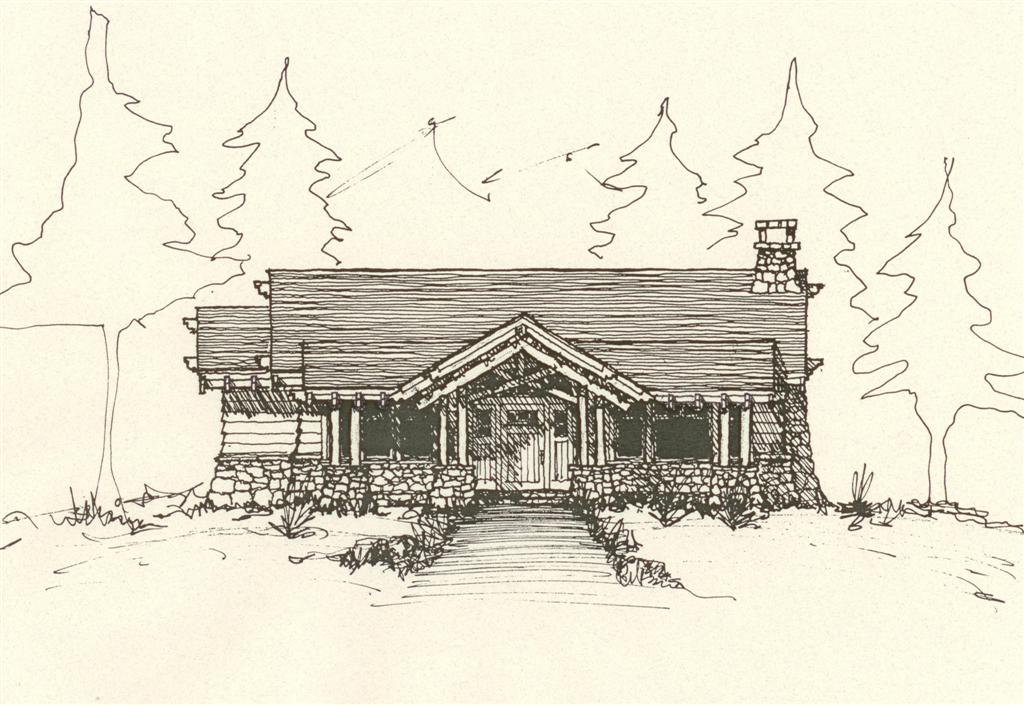 1024x705 Cabin Plan Mountain Architects Hendricks Architecture Idaho