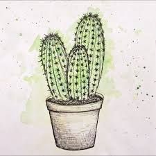 225x225 Image Result For Potted Cactus Drawing Art Cactus