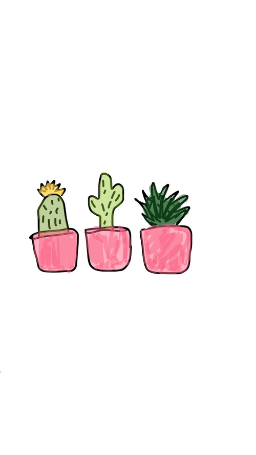 Cactus Tumblr Drawing at GetDrawings | Free download