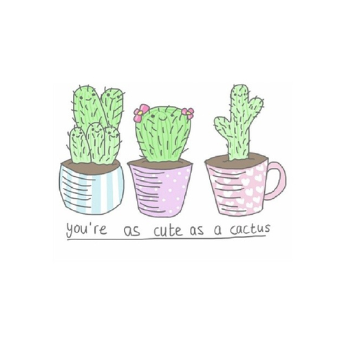 Cactus Tumblr Drawing at GetDrawings | Free download