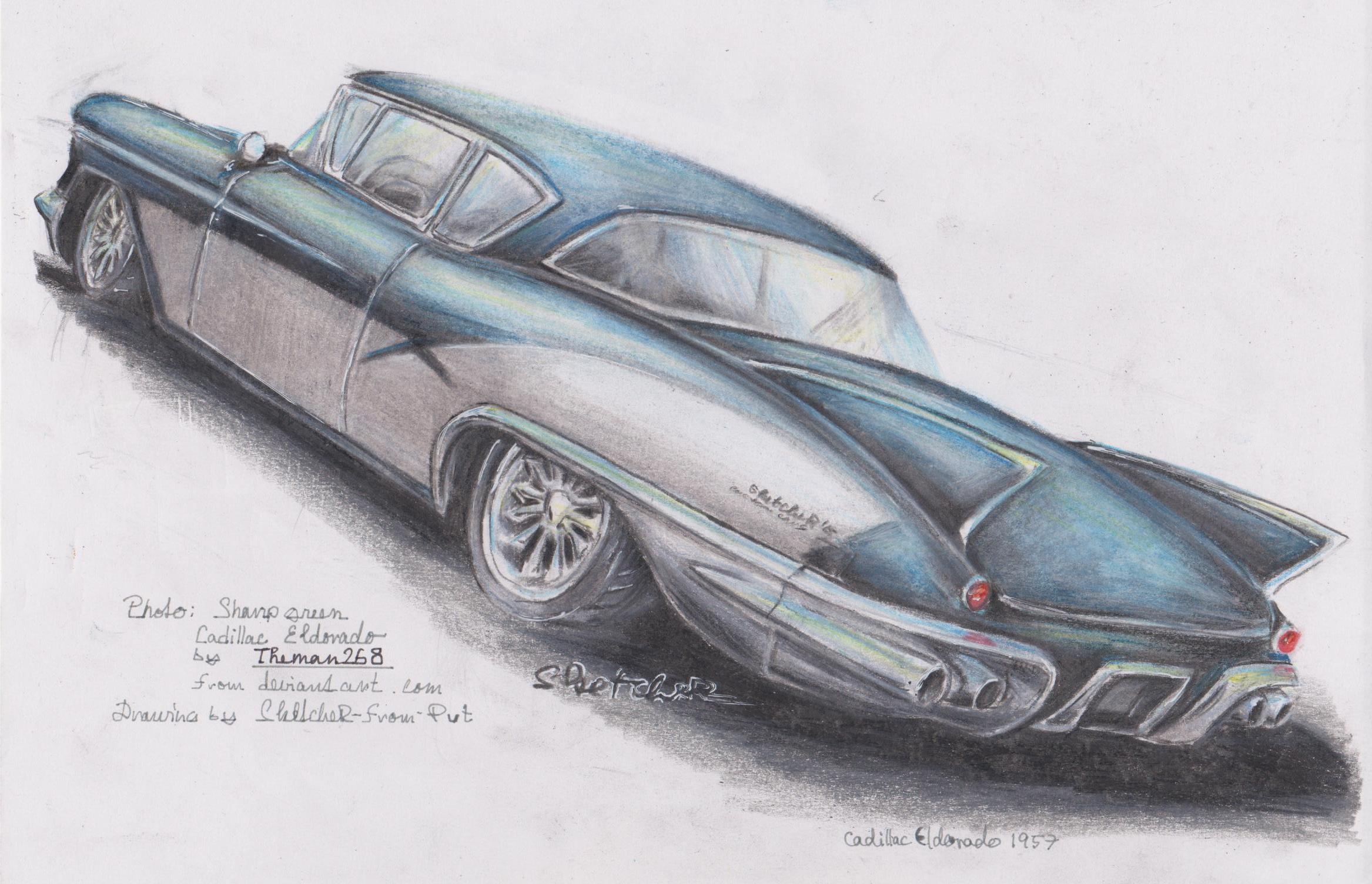 2334x1504 Cadillac Eldorado 1957 By