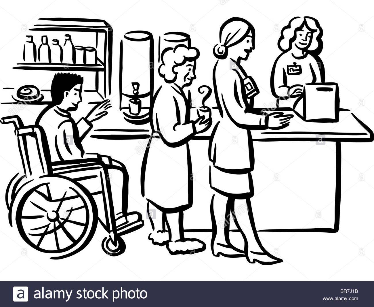 1300x1065 People Queuing