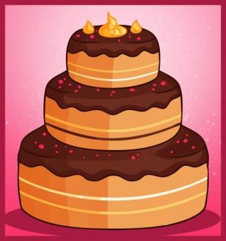 328x350 How To Draw How To Draw A Cake