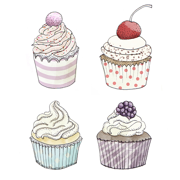 600x600 Sweet Cake Drawings On Behance Art Sweet