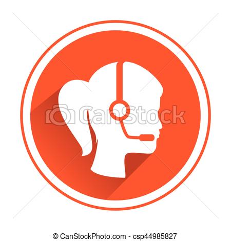 450x470 Call Center Agent Service Icon Vector Illustration Design Vector