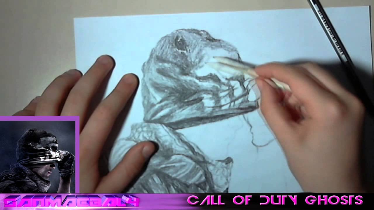 1280x720 Call Of Duty Ghosts Speed Drawing