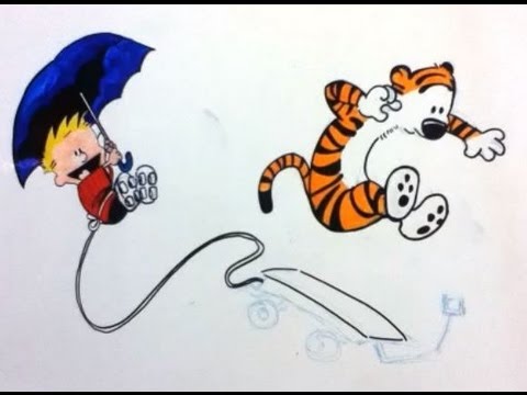 480x360 Drawing Calvin And Hobbes Start To Finish