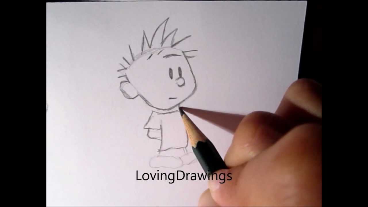 1280x720 Learn To Draw Clavin (Calvin Amp Hobbes) (Request)