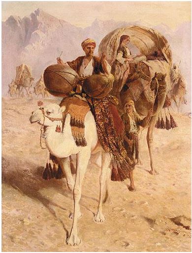 390x514 Joseph Austin Benwell Artwork Biography, Orientalist Art Movement