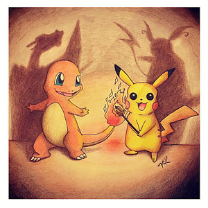 300x300 Campfire Drawings