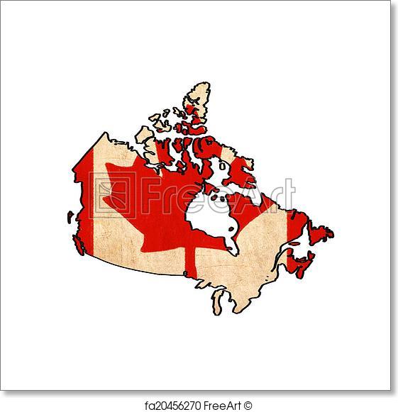 Canada Flag Drawing at GetDrawings | Free download