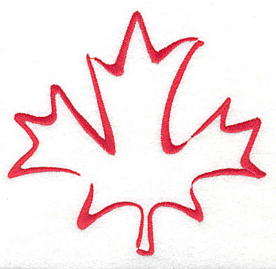 400x389 Maple Leaf Drawing