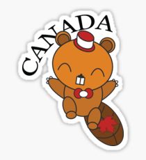 210x230 Canadian Beaver Drawing Stickers Redbubble