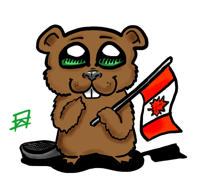 706x622 Canadian Beaver By Hewryu