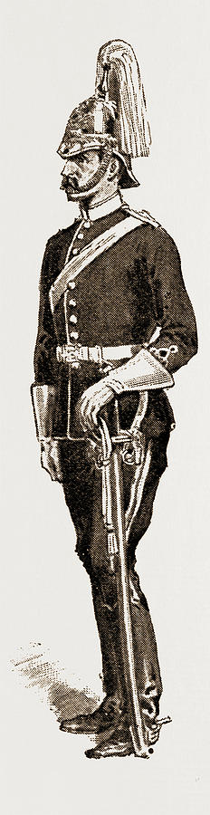 232x900 Canadian Cavalry Governor Generals Bodyguard Drawing By Litz