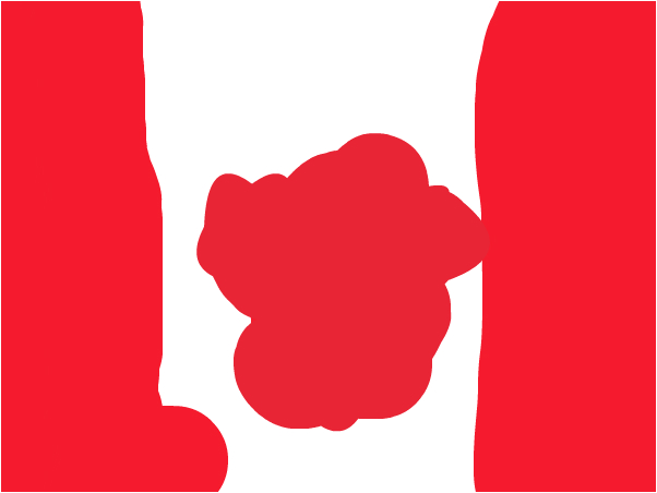 602x452 Canadian Flag (A Really Crappy Flag)