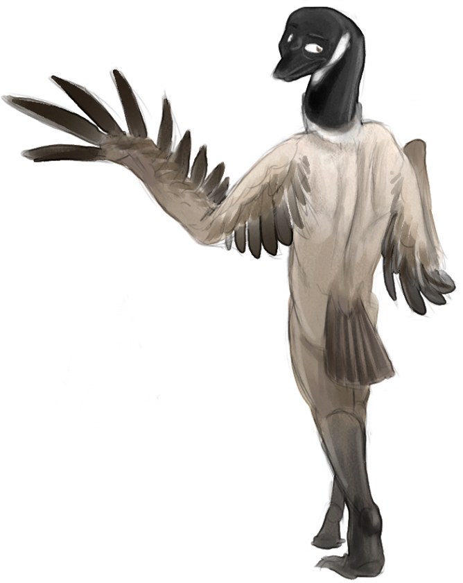 668x840 Anthro Canada Goose By Crewwolf