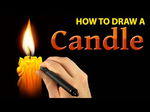 480x360 How To Draw A Candle With Corel Painter [Draw This