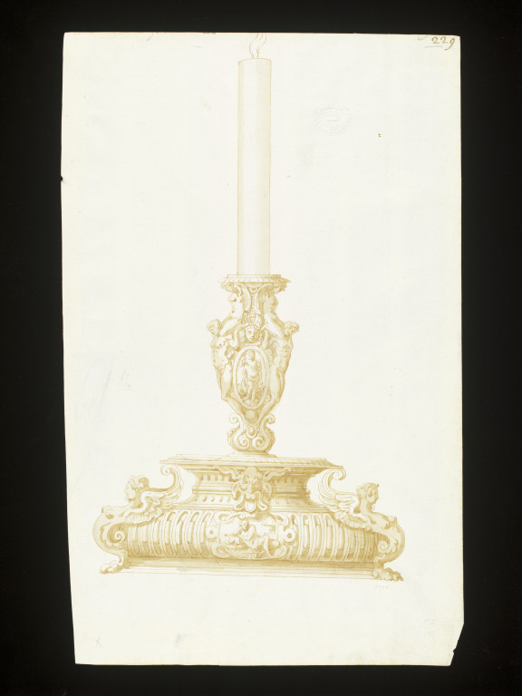 576x768 Design For Candlestick (Drawing) Vampa Search The Collections